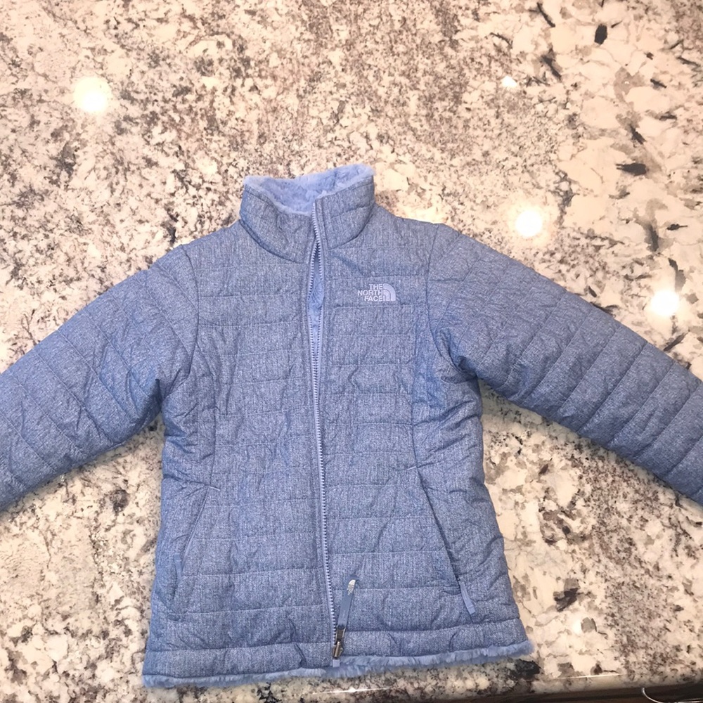 Lavender reversible Northface jacket